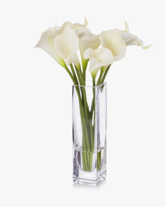 Flowers in Glass Vase