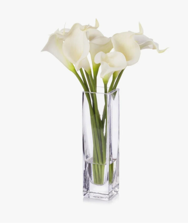 Flowers in Glass Vase